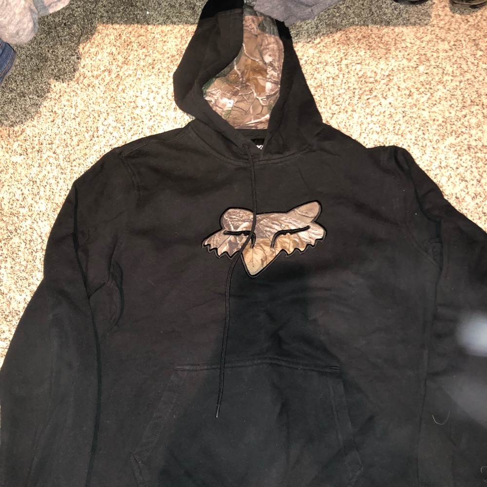 Fox racing camo hoodie